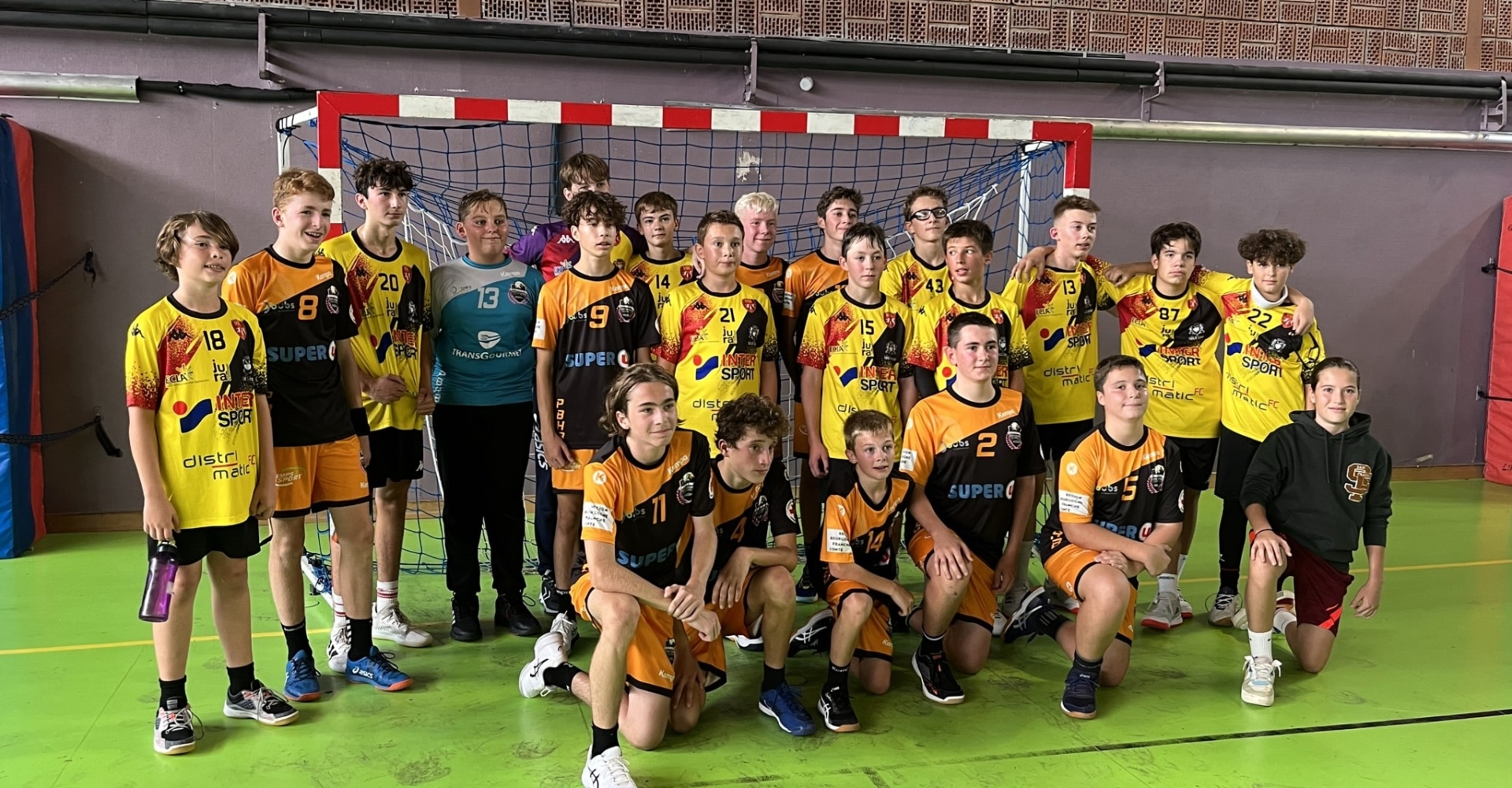 Brassages U15G à Palente
