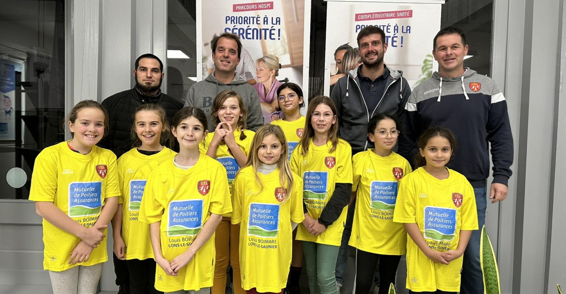 Remise maillots U11F